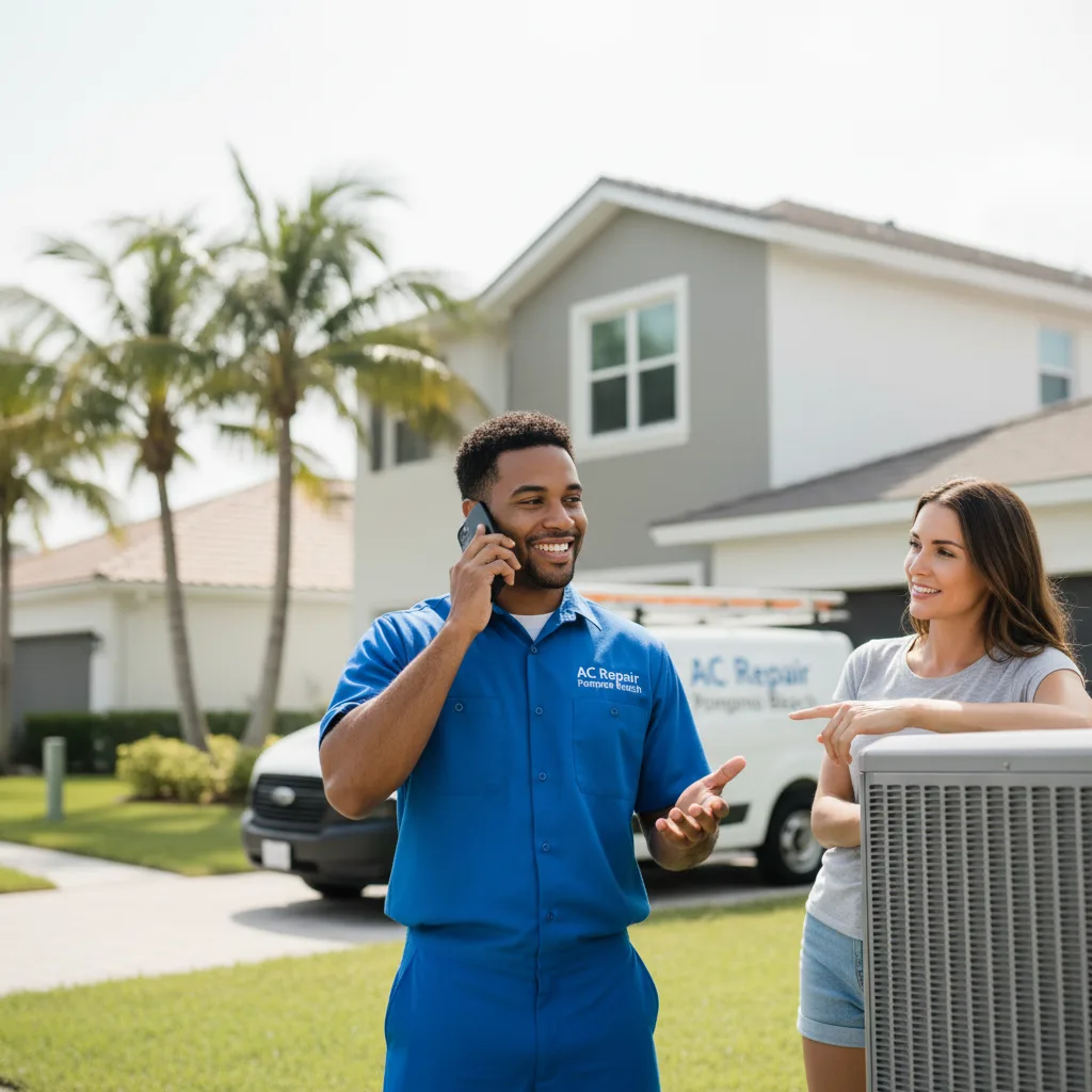 AC Repair Pompano Beach customer support in Sanderson
